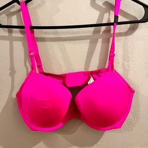 Victorias Secret push up bra hot pink